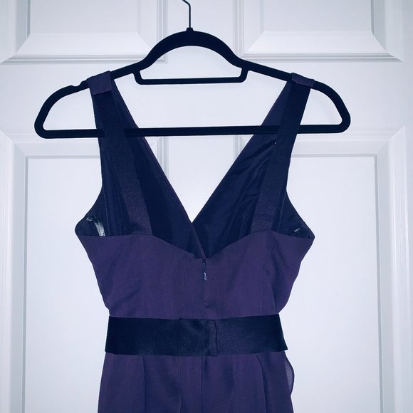 ✨💃👰🤵 White by Vera Wang V-Neck Wrapped Bodice Dress - Picture 9 of 16